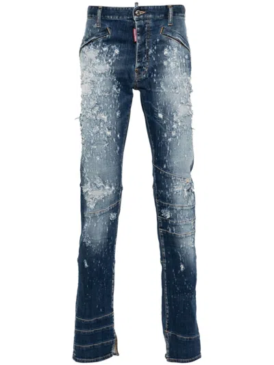 Dsquared2 Sketch Denim Cool Guy Jeans In Blue