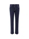 Dsquared2 Slim Indigo Denim With Logo Detailing