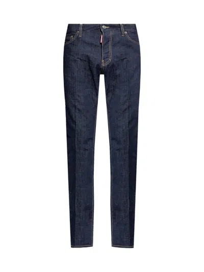Dsquared2 Cool Guy Logo Patch Jeans In Purple