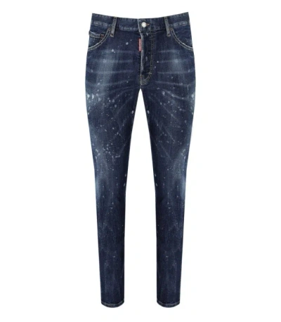 Dsquared2 Cool Guy Medium Blue Jeans In Black