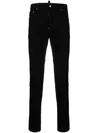 Dsquared2 Cotton Cargo Trouser With Logo Patch In Black