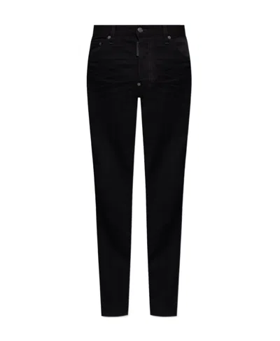 Dsquared2 Cool Guy Mid-rise Skinny Jeans In Black