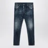 Dsquared2 Cool Guy Navy Blue Washed Jeans In Light Blue