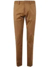 Dsquared2 Cool Guy Mid-rise Straight-leg Chinos In Camel
