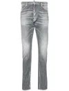 Dsquared2 Men Cool Guy Denim Cotton Jeans In Grey