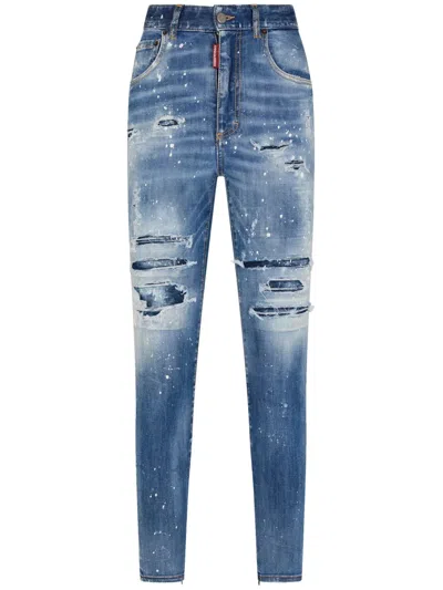 Dsquared2 Cool Guy Slim-cut Jeans In Blue