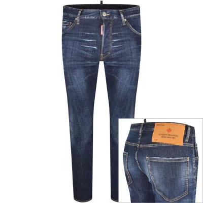 DSQUARED2 DSQUARED2 COOL GUY SLIM FIT JEANS BLUE
