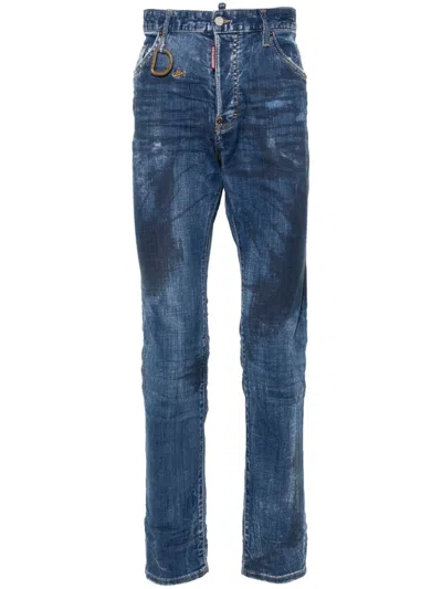 Dsquared2 Cool Guy Slim-fit Jeans In Blue