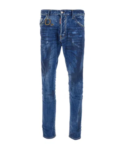 DSQUARED2 DSQUARED2 DISTRESSED COOL GUY SLIM-FIT JEANS