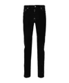 Dsquared2 Cotton Cargo Trouser With Logo Patch In Black