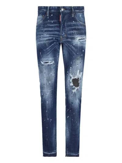 Dsquared2 "cool Guy" Straight Jeans – Blue