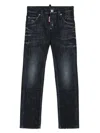 Dsquared2 Cool Guy Straight-leg Jeans In Black