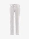 Dsquared2 Stretch Cotton Trouser With White Bull Tag