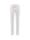Dsquared2 Dsquared Men White Stretch Denim Cool Guy Jeans In White