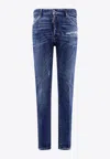 Dsquared2 Men Cool Guy Stretch Cotton Jeans In Blue
