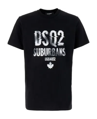 Dsquared2 Cool Logo-print Cotton T-shirt In Black