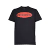Dsquared2 High Voltage T-shirt In Black Cotton In Nero