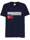 Dsquared2 Man T-shirt Black Size S Cotton In Black