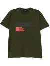 Dsquared2 Cotton Crew-neck T-shirt In Green