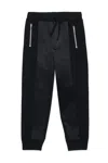 Dsquared2 Cool Wool And Satin Evening Pants In Black
