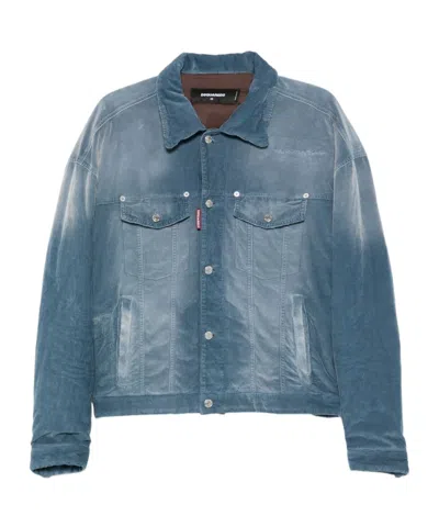 DSQUARED2 CORDUROY BUTTON JACKET