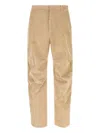 Dsquared2 Dsquared Beige Stretch Corduroy Pant In Brown