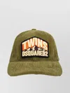 Dsquared2 Corduroy Curved Peak Baseball Caps