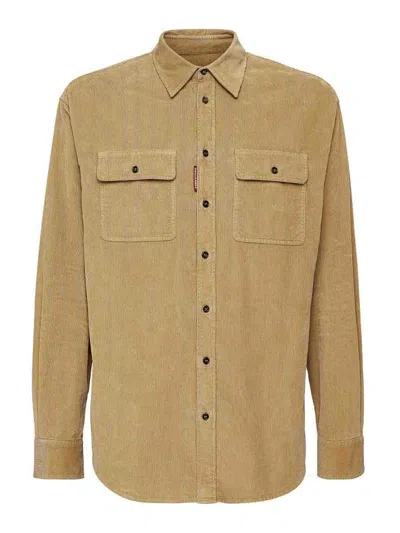 DSQUARED2 CORDUROY SHIRT