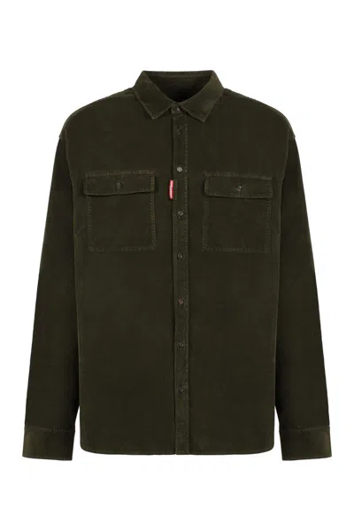 DSQUARED2 DSQUARED2 CORDUROY SHIRT