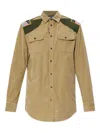 Dsquared2 Corduroy Shirt In Neutral