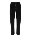 Dsquared2 Corduroy Slim-cut Jeans In Black
