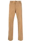 Dsquared2 Corduroy Straight-leg Trousers In Neutrals