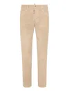 Dsquared2 Straight-leg Corduroy Trousers In Neutral