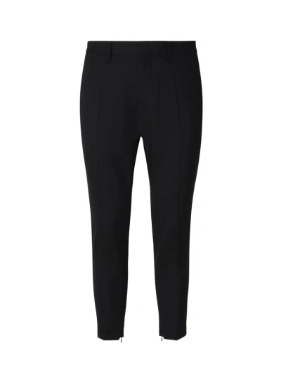 Dsquared2 Corset Skinny Techno Trousers In Black