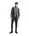 Dsquared2 Corset Skinny Techno Pants In Black