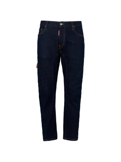 Dsquared2 Cottage New Biker Jeans In Blue