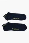 Dsquared2 Cotton And Nylon Socks With Embroidery