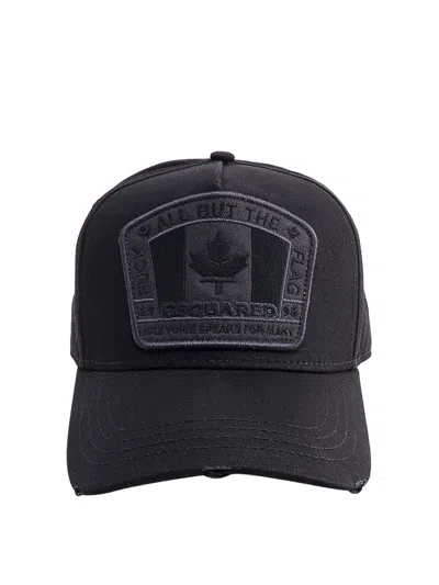 DSQUARED2 COTTON BASEBALL CAP