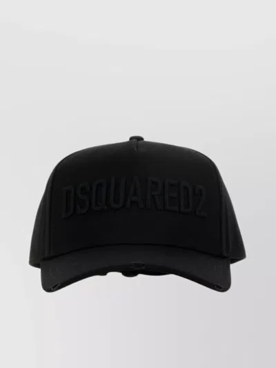 Dsquared2 Cotton Baseball Cap Curved Brim