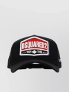 DSQUARED2 COTTON BASEBALL CAP WITH CURVED BRIM