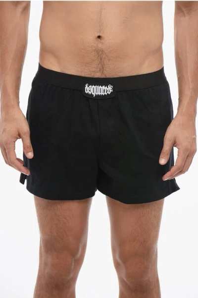 Dsquared2 Cotton Blend Goth Boxer
