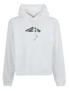 Dsquared2 Icon New Generation Hooded Sweatshirt In White