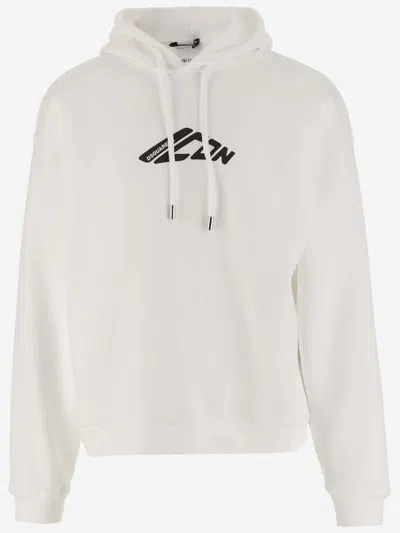 DSQUARED2 COTTON BLEND HOODIE WITH LOGO