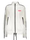 Dsquared2 Cotton Bomber Jacket In White