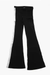 Dsquared2 Cotton Bootcut Pants With Side Contrasting Bands