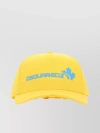 DSQUARED2 COTTON CAP WITH CURVED PEAK AND VENTILATION EYELETS