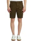 Dsquared2 Cotton Cargo Bermuda In Brown
