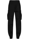 Dsquared2 Cotton Cargo Pants In Black