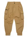 Dsquared2 Pantaloni Cargo In Cotone Ripstop In Neutrals