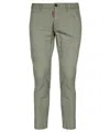 Dsquared2 Man Pants Sage Green Size 32 Cotton